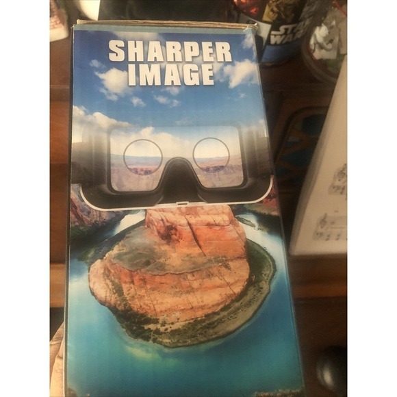 Smartphone 360 Degree Virtual Reality Headset Sharper Image NEW - Picture 4 of 12